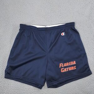 Vintage Florida Gators Shorts Mens Large Navy Blue College Basketball Mesh